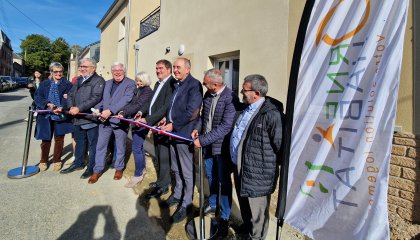 Inauguration de 6 logements à Flers