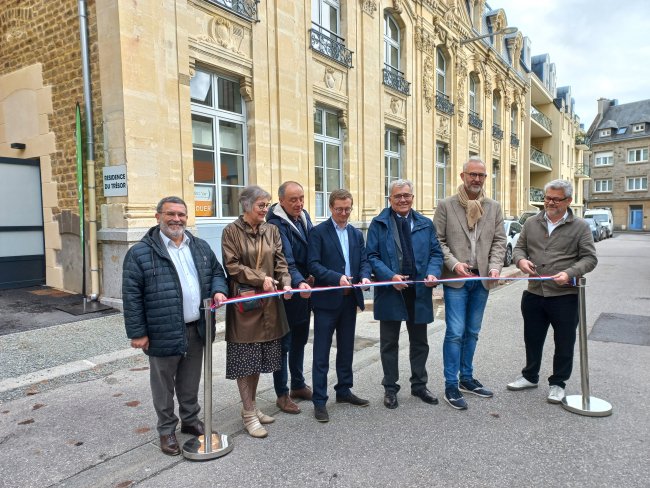 Inauguration Résidence Du Trésor à Flers