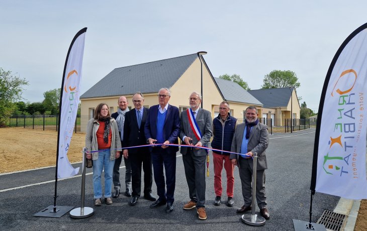 INAUGURATION DE 5 LOGEMENTS INDIVIDUELS « LES PETITS CHAMPS » À HAUTERIVE