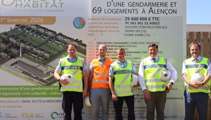 Le futur Groupement de Gendarmerie Départementale de l'Orne prend forme à Alençon