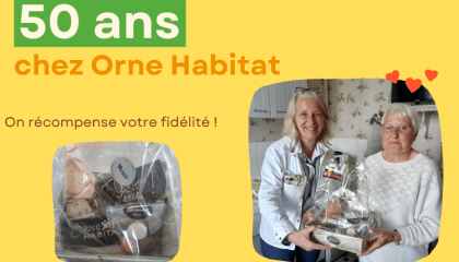 50 ans chez Orne Habitat ça se fête !