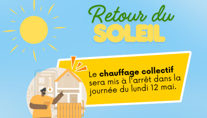 Arrêt du chauffage collectif