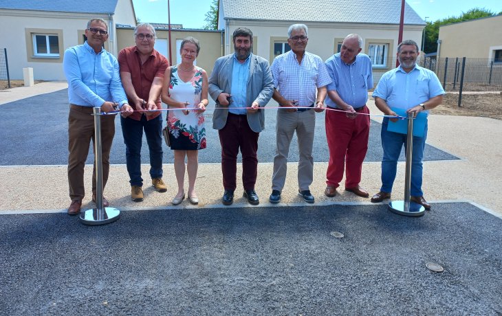 Inauguration de 4 logements et d'une boulangerie à Randonnai - Tourouvre-au-Perche