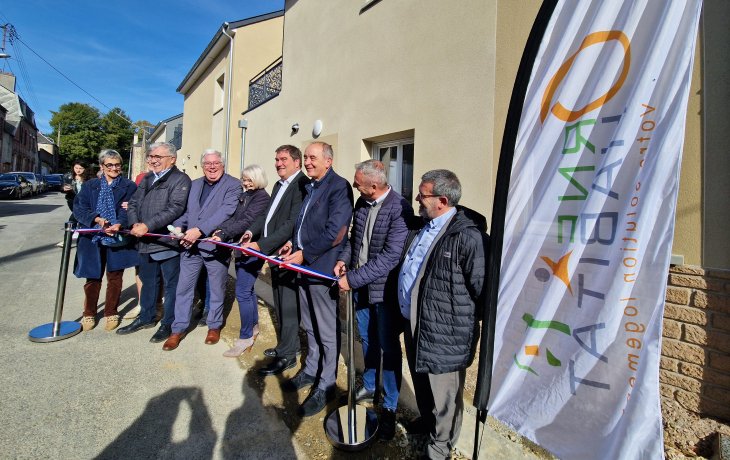 Inauguration de 6 logements à Flers
