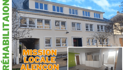 Réhabilitation de la Mission locale à Alençon