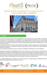 Cp inauguration la halle aux toiles alencon