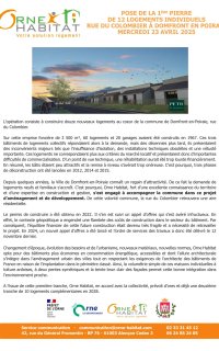 Cp pose 1e pierre domfront en poiraie23042025