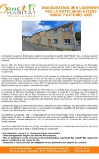 Cp inauguration la motte ango flers07102025